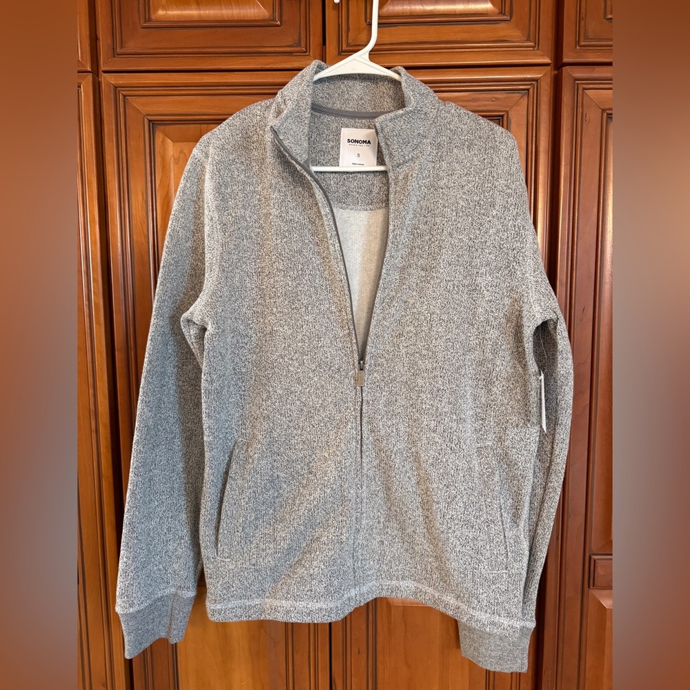 NWT sweater fleece jacket